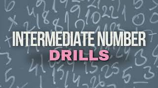 Intermediate Number Drills Steno [upl. by Ennyroc]