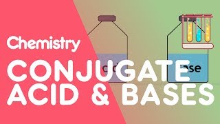 Conjugate Acids amp Bases  Acids Bases amp Alkalis  Chemistry  FuseSchool [upl. by Ykcub]