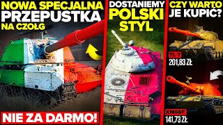 NIE ZA DARMO  NOWA PRZEPUSTKA na 9 TIER  POLSKI STYL w WOT [upl. by Bronwen684]