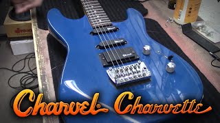 Charvel Charvette Restring [upl. by Yajnas]