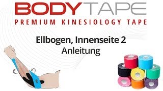 Kinesiology Tape Anleitung Ellbogen Innenseite [upl. by Rednal]