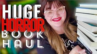 HUGE Horror and Thriller Book Haul 2020 [upl. by Naitsirk304]