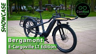 EBike 2022 Bergamont ECargoville LT Edition  Kurzvorstellung ConRad [upl. by Nameerf]