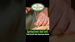 THROW DOWN THE HAMMER Spring Tool Nail Set shorts countersinks nails easy [upl. by Angle271]