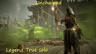 Halescourge  Unchained  Legend True solo  MaceCoruscation  Warhammer Vermintide 2 [upl. by Gerge582]