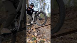 Šaľa 💚 bike mtb mtblife biker bikelover bikelife fyp 7yearsold mountainbike nature fun [upl. by Affer]