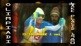 Ski alpino 1980 Olimpics Ingemar Stenmark [upl. by Antoni]