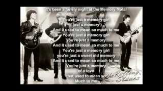 The Rolling Stones  Memory Motel with lyrics [upl. by Aradnahc]