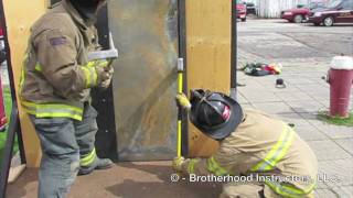 Forcible Entry Conventional Outward Opening Doors  Alternative Techniques for Accessing A Purchase [upl. by Hollah]