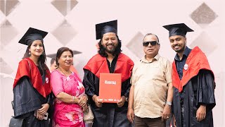 GRADUATION VLOG  ft Binayak Kuikel Paras Khadka Bhumika Tripathi [upl. by Ylime782]