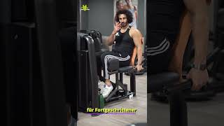 Zwei Varianten an der Abduktionsmaschine 💪 fitnesstips gymtips workouttips shorts tips [upl. by Humfrid]