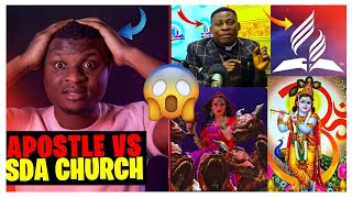 APOSTLE OKOH AGYEMANG FIRES SDA💡 CHURCH AND WARNS THEM TO LEARNMrSethEkow [upl. by Barthel]