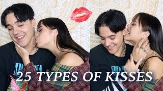 25 TYPES OF KISSES Part 2 [upl. by Iclek]