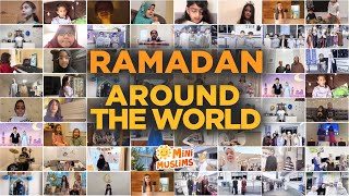 Ramadan Around The World Compilation Video 🌙 MiniMuslims Challenge ☀️ [upl. by Eecart]