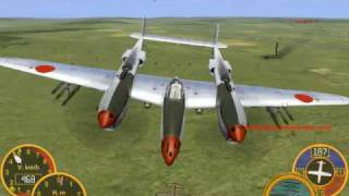 │GamePlay 2│IL2 1946 P38L vs Ju88 B17 B24 and Boats over Balaton Hun  Balatoni harc [upl. by Hpotsirhc870]