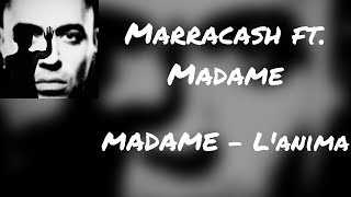 Testo Marracash ft Madame  Madame  Lanima [upl. by Leamhsi595]