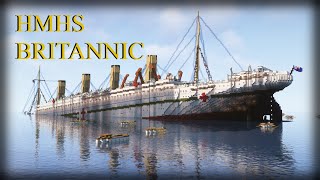 The Sinking of the Britannic  A Minecraft Short Film [upl. by Eedissac116]