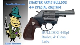 Charter Arms Bulldog 44Spl The Basics Clean and Lube [upl. by Zoe]