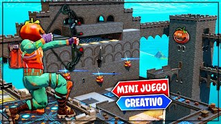 NUEVO MODO DE JUEGO BATALLA DE CASTILLOS FORTNITE MINIJUEGOS [upl. by Annahsohs]