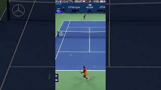 Sloane Stephens hits winner facing WRONG WAY 😧 [upl. by Lebaron]