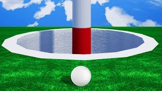 PLAYING ON A GIANT GOLF COURSE Golf It [upl. by Orelle]