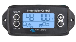 VICTRON ENERGY SMARTSOLAR MPPT PLUGGABLE DISPLAY SCC900650010 [upl. by Havener128]