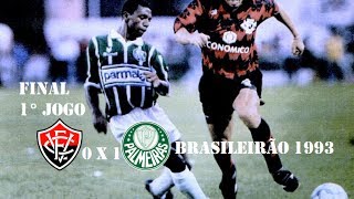 Vitória 0 x 1 Palmeiras  Campeonato Brasileiro 19931ª Final  Gol [upl. by Peony]