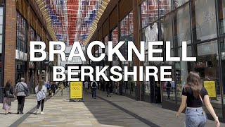 Bracknell Town Centre Street View Berkshire UK England 🇬🇧 4K HDR [upl. by Parrisch]