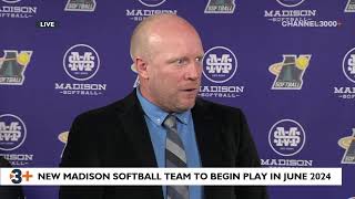 LIVE Madison Mallards announce creation of womens softball team [upl. by Kcirevam]