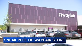 Wayfair opening first ever brickandmortar store in Wilmette [upl. by Ailecec]