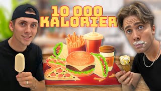 10 000 KALORIER PÅ 10 TIMMAR [upl. by Yrram]