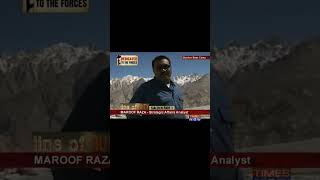 Line of Duty at siachen with TimesNow [upl. by Ahseyn]