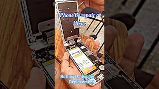 iPhone 6s display ampbattery repair 📲amp change iphone6s repair iphone unboxing shortsfeed yt [upl. by Donata]