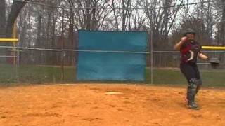 Brianna Cetrulo Softball Skills Video 12 [upl. by Adieren792]