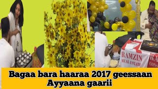 Bagaa bara haaraa 2017 geessaan Ayyaana gaarii [upl. by Na]