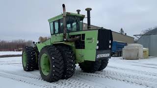 SOLD 1981 Steiger Cougar ST251 4wd tractor [upl. by Anirol492]