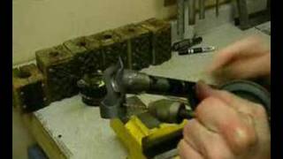 Bicycle Frame Building part 1 Lug Cutting [upl. by Nica]