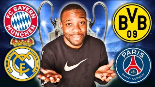 My Champions League Semi Final Predictions [upl. by Beitch]