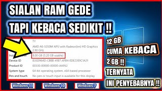 AMPUH ‼️ CARA MENGATASI USABLE RAM TIDAK SESUAI DENGAN KAPASITAS [upl. by Omik575]