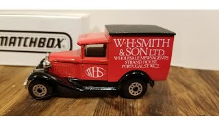 Matchbox W H Smith and Son Model A Ford MB 38 [upl. by Mungam]