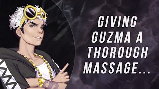 ASMR Roleplay Giving Guzma A Thorough Massage Moaning Teasing [upl. by Gabby]