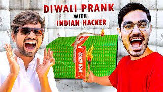 दिलराज भाई को डरा दिया  ULTIMATE PRANK ON MR INDIAN HACKER🔥 Crazy Reaction [upl. by Acirretahs]