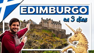 EDIMBURGO 🏰 qué ver y hacer en Edimburgo Escocia en 3 días [upl. by Zaremski568]