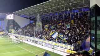 30032014 FC Petrolul  Dinamo 22 Imnul Petrolului  Inceputul Meciului  Primul Gol [upl. by Yvad]