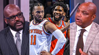 Inside the NBA reacts to Knicks vs 76ers Highlights [upl. by Ignatzia]