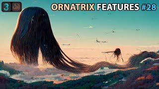 Ornatrix Features 28  Branching Demo in 3ds Max [upl. by Holcomb920]