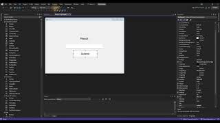 C Windows App Design Part 01  First Control add Get Set Values [upl. by Chui]