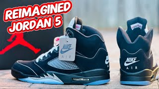 EARLY LOOK Jordan 5 Reimagined review Better than OG Sofiakicks🔥 [upl. by Nuyh]