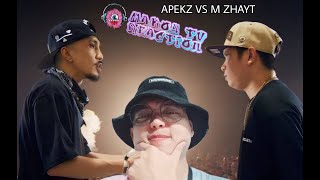 M ZHAYT VS APEKZ  REACTION VIDEO  PSP [upl. by Duma]