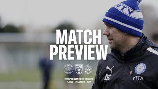 Match Preview  Dave Challinor  Stockport County Vs Sutton United  202324 [upl. by Goldner]